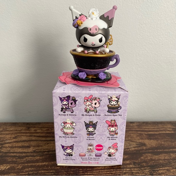 Kuromi Rose Tea ☕️ Garden Tea Party Tokidoki - Picture 3 of 4